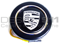 Horn Pads Logo Crest in Silver